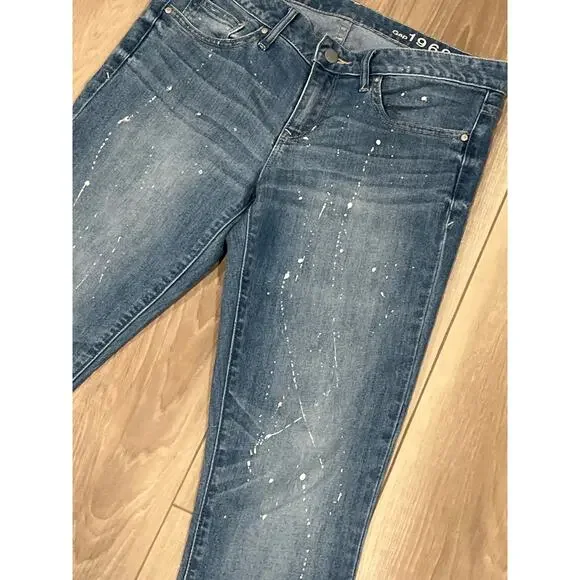 Gap Jeans, Retro Splatter Paint, 80's, Size 28 KB96 - Picture 2 of 3